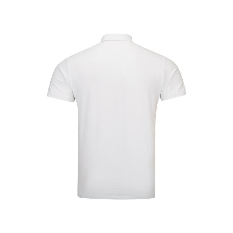 Li Ning Tischtennis Serie Glory Nationalflagge Einfach Bequem Hoch Elastisch Atmungsaktiv Polo Sport Freizeit T-Shirt Unisex Oberteile APLW073-2