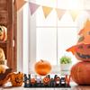 1Pcs Wooden Hollow-Out Adornment Halloween Letters Design Decor for Home Party Scene Layout Creative Desktop Ornament