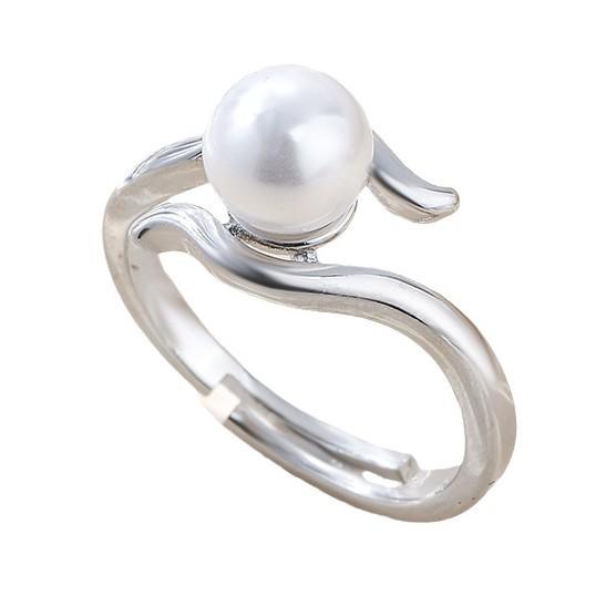 Fashion Temperament Copper Inlaid Zir*****Pen Ring Light Luxury Exquisite Personality Index Finger Ring Adjustable Ring Women