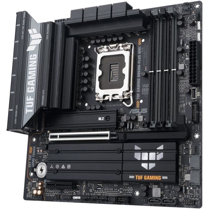 Carte mère - ASUS - TUF GAMING B860M-PLUS WIFI - Intel B860 LGA 1851 (Socket V1) micro ATX
