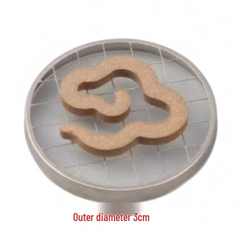 

Благоприятные Облака Сандаловое дерево и Уд Спиральные благовония для ароматерапии в помещении - Долгоиграющий дезодорирующий подсвечник для благовоний