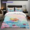 Spongebob Squarepants Day Life Bedding 1 Duvet Cover 2 Pillowcase Without Core Bedding Set Christmas Birthday Gift Duvet Cover And Pillowcase