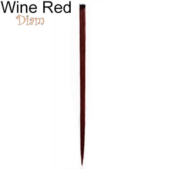 Tenfyer Women Multicolor Dlouhá rovná syntetická spona na Cosplay paruce pro prodloužení vlasů