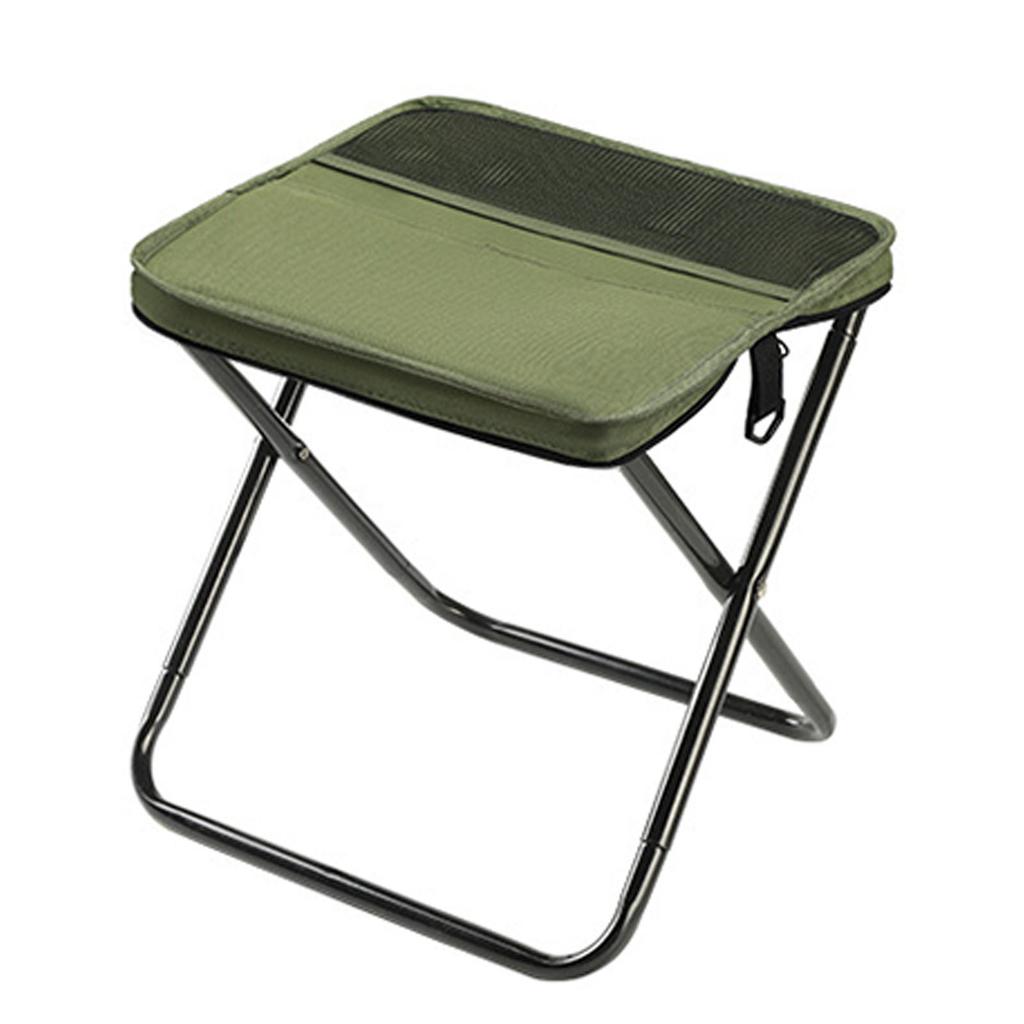 Folding Backpack Stool Wear-resistant Sturdy Crossbody Sports Folding Chair Strong Load-bearing Handbag style Pencil Case Stool