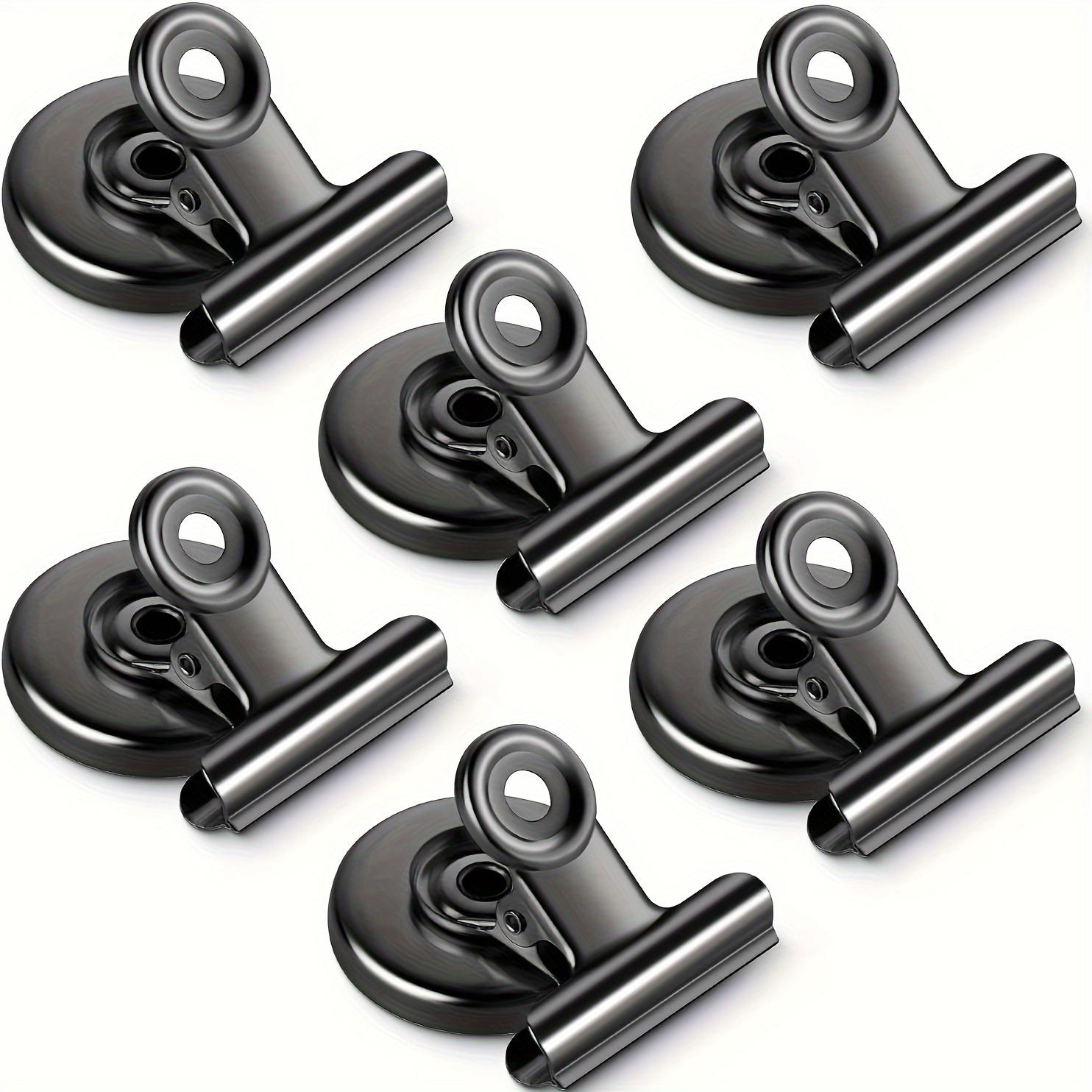 

5pcs Heavy-Duty Magnetic Clips - Strong Magnetic Hold for Refrigerator, Whiteboard, Photo Display -Fridge Magnet, Magnetic Clip