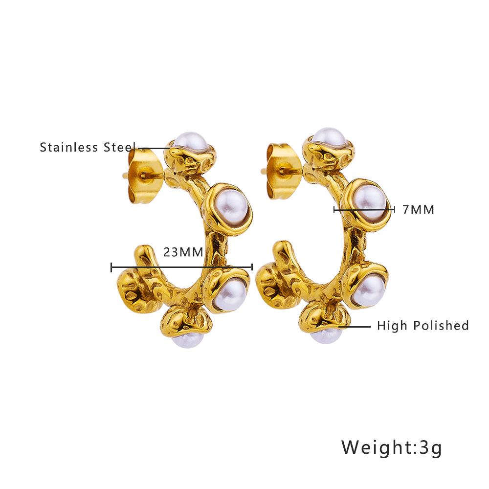 Cercei europeni și americani, cu minte medie Cercei romantici de modă personală franceză