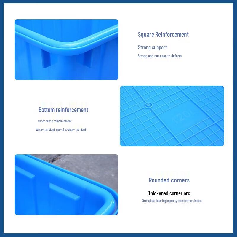 Fuo 90L Verdickter Kunststoff-Lagerbehälter