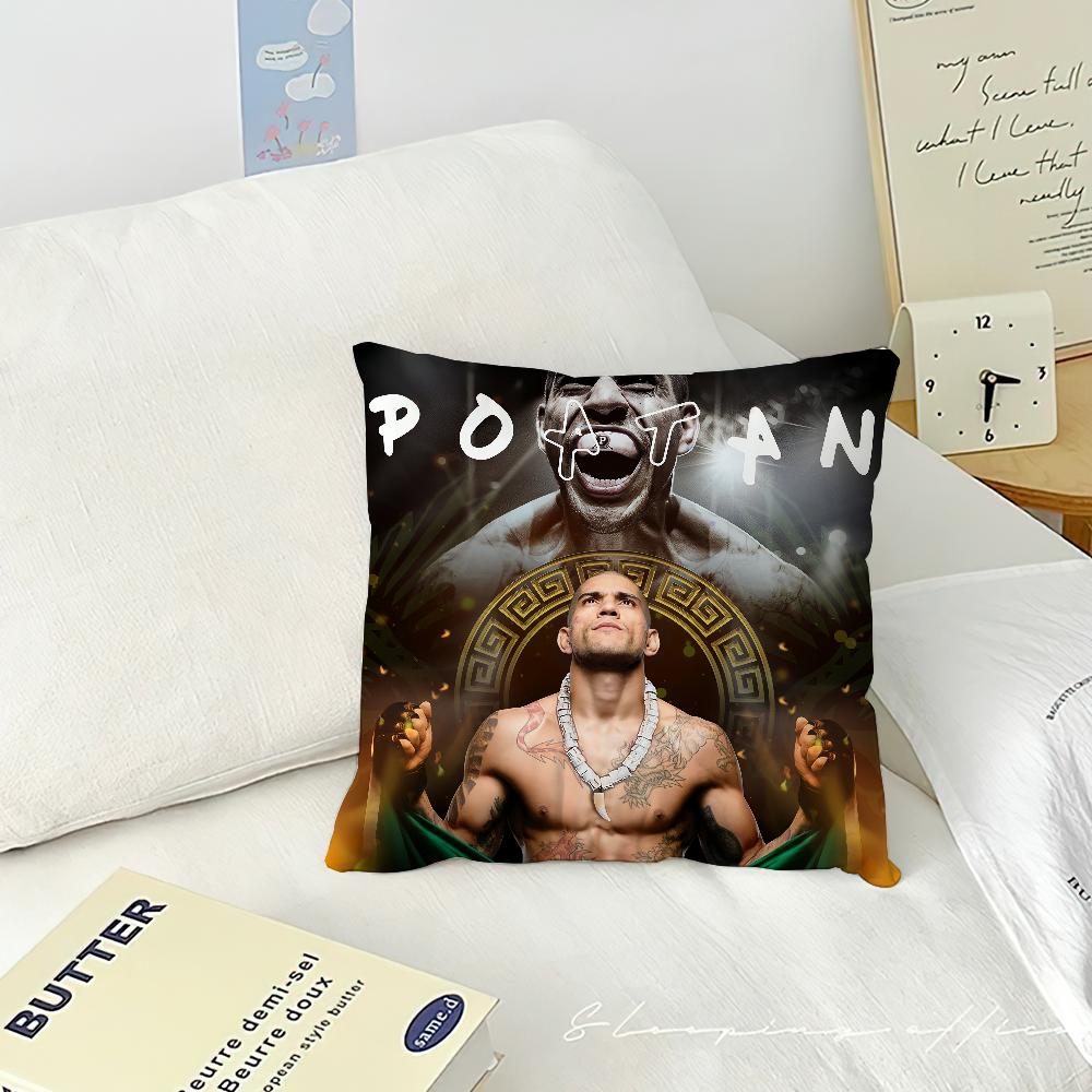 Athlet U-UFC-C Kämpfer A-Alex P-Pereira Poatan Wohnzimmer Kopfteil Büro Kissen Schlafzimmer Kissen Sofa Nickerchen Kissenbezug