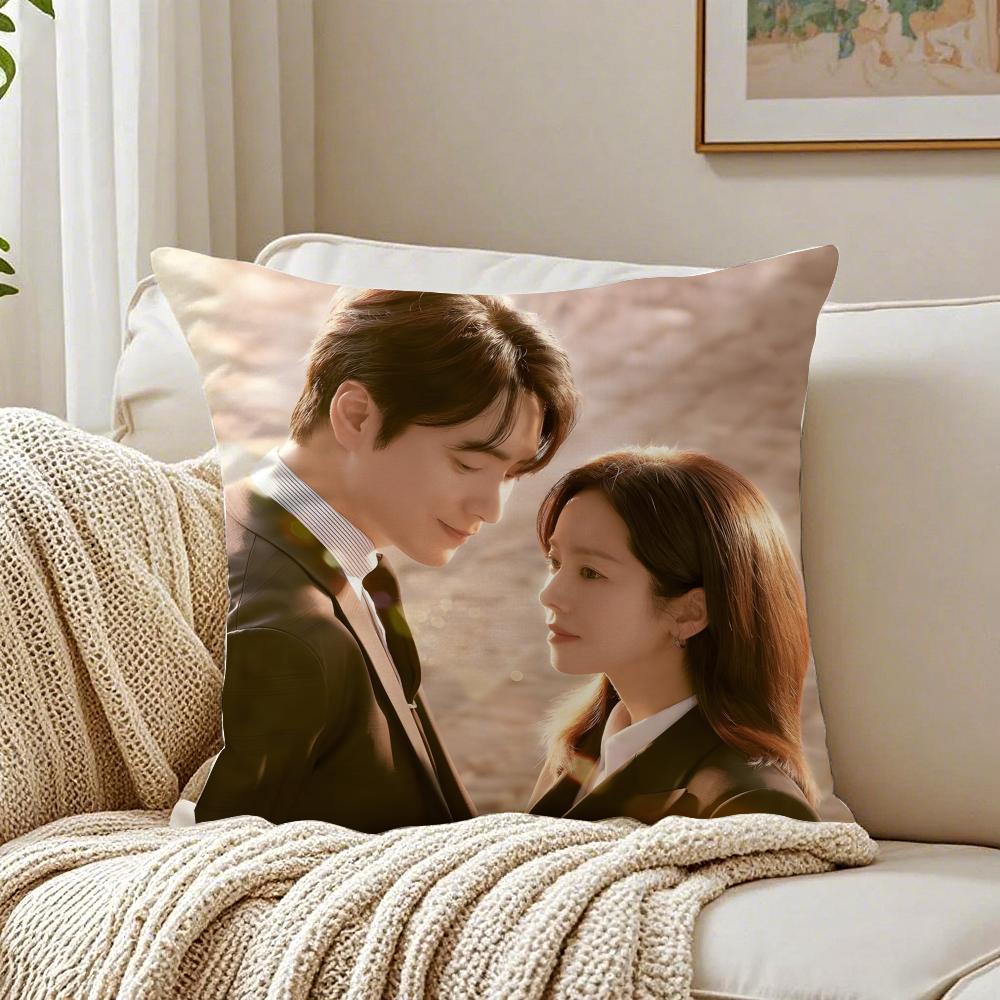 Korean Drama LLove Scout CP Cushion Cover Pillowcase Antidustmite Living Room Sofa Decor Cushion Room