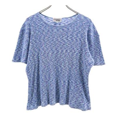 Overall Handle Short Sleeve T-shirt L Blue Men's Used