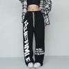 Koreanische Y2K Streetwear Jogging-Sch Sweatpants Damen Harajuku Sporthosen Übergroße Weite Hosen
