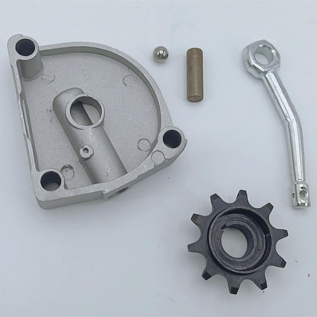 Clutch Cover Kit 10-Teeth Sprocket 3 Holes 49cc 60cc 66cc 80cc Motorized Bicycle
