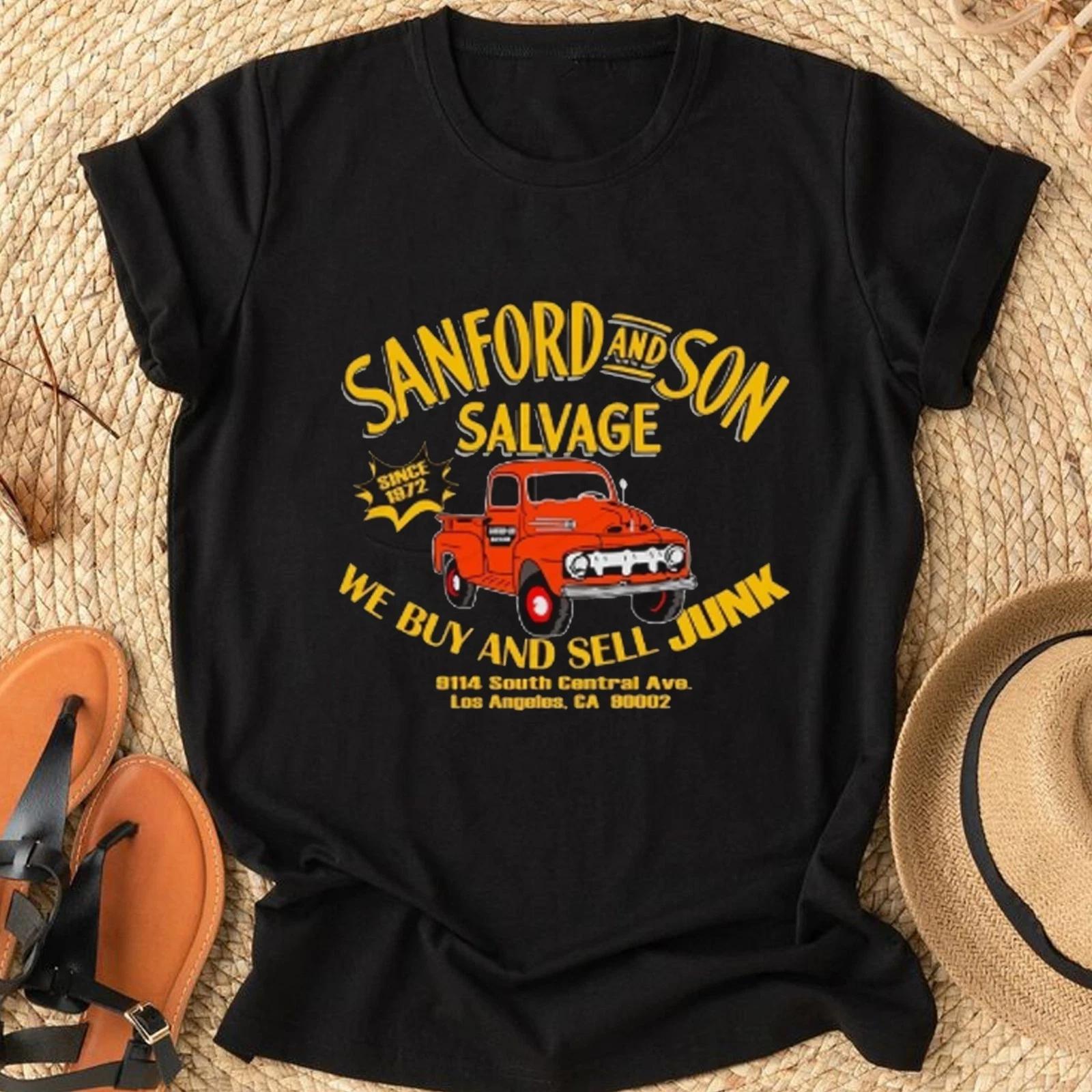 Vintage Sanford and Son Salvage Tee, Funny Sanford and Son TV Show T-shirts M