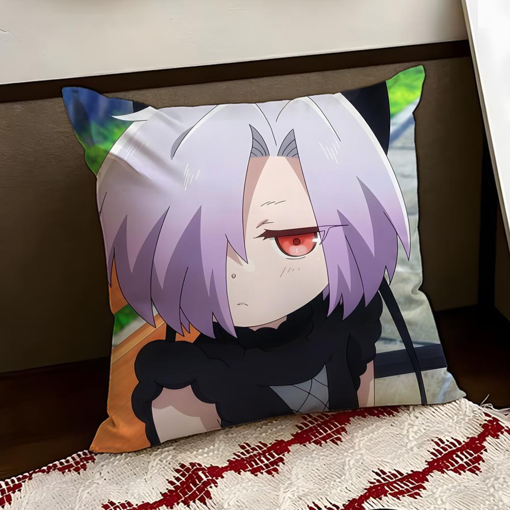 Housse de coussin Héroïne Mignonne Timide d'Anime Réversible Douce Durable pour Maison Voiture Utilisation Multi-Scènes pour le Confort Quotidien