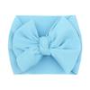 Creative Soft Children's Headband Cute Solid Color Bow Baby Hair Accessories Infant Multi-color Headgear