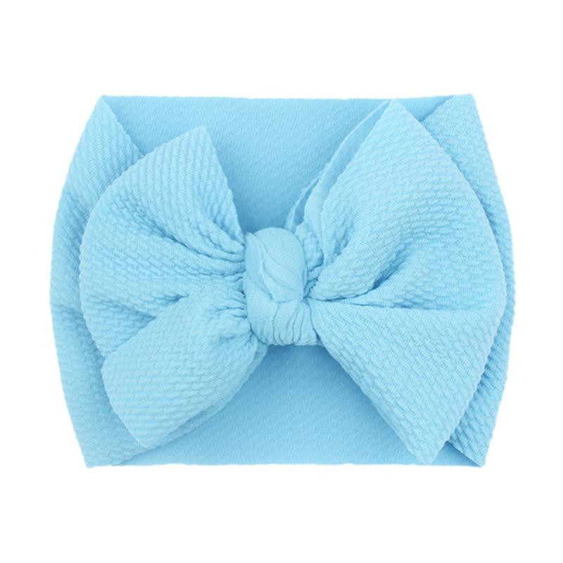 Creative Soft Children's Headband Cute Solid Color Bow Baby Hair Accessories Infant Multi-color Headgear