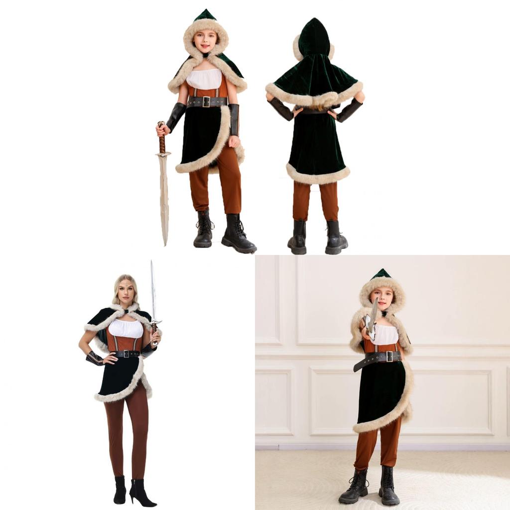 Vampire Queen Cosplay Costume For Women With Polyester Fabric Fantasy Role Play For Halloween