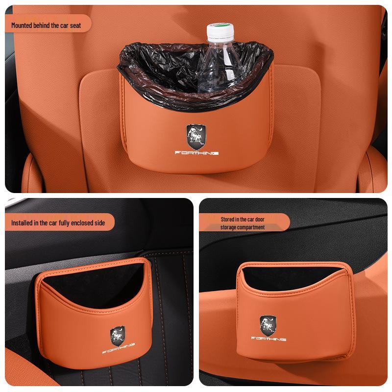 Fits Fengxingxinghai S7/V9/Lingzhi: Car Trash Can and Interior Storage Box
