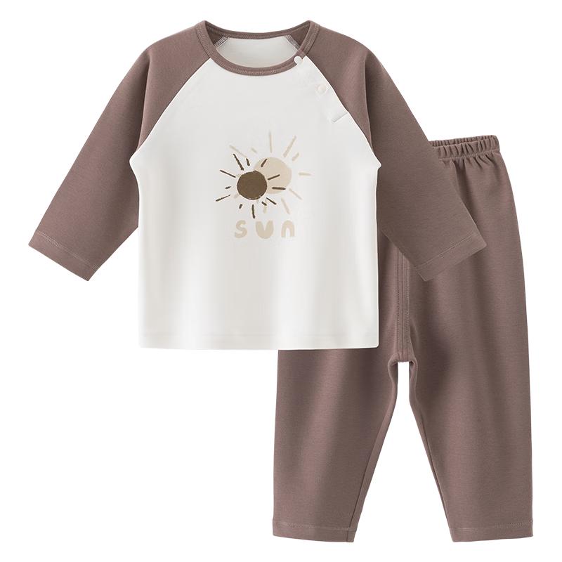 Guai Qi Xiong Baby Cotton Thermal Underwear Set 90