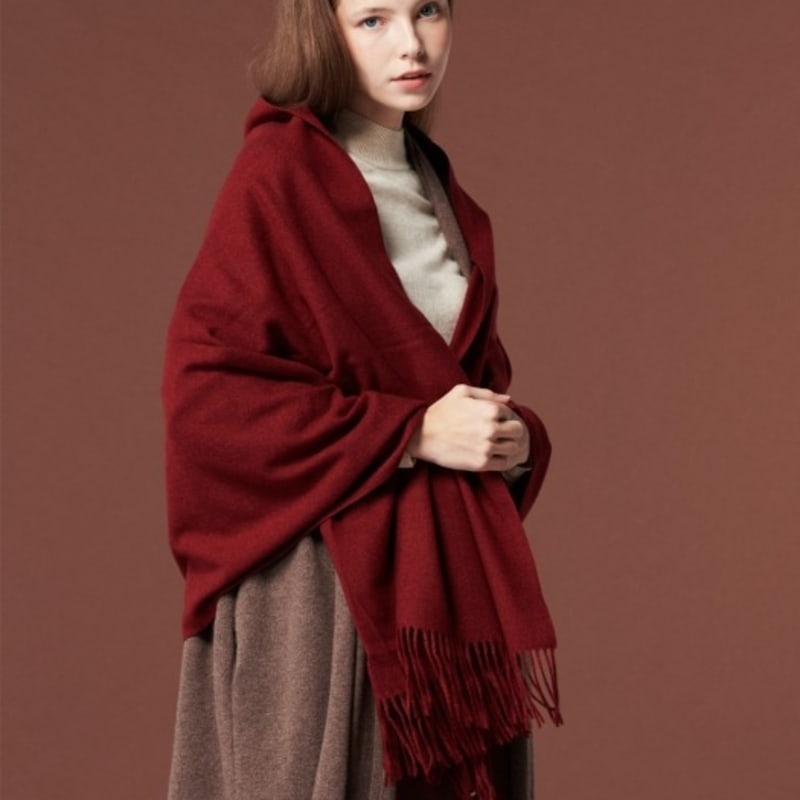 RECLOW Plain Muffler Wine