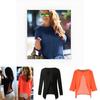Chiffon Blouse For Women With Splicing For Daily Wear Fashion Gift
