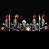 Medieval Military Noble Knights Building Blocks Figures Accessories Helmet Armor Shield Sword MOC Bricks Toys Friends Gifts