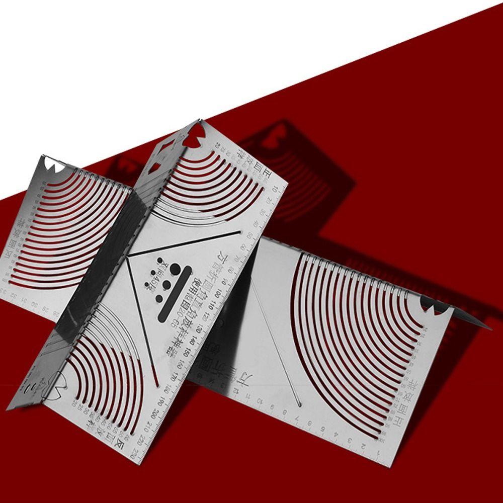 Precision Flex Linear Arc Dual-Purpose Scriber Multi-Purpose Steel Pipe Bend Marking Tool