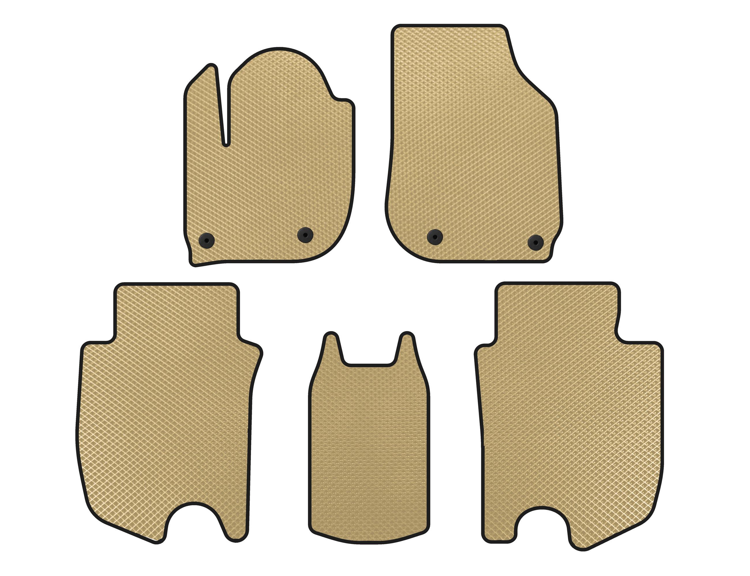 

EVA mats (HB, Hybrid, Beige) for Honda FIT/Jazz 2014-