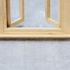 1: 12 Dollhouse Mini Door and Window Plain Wooden Material Model Accessories Can Be Painted and Colored