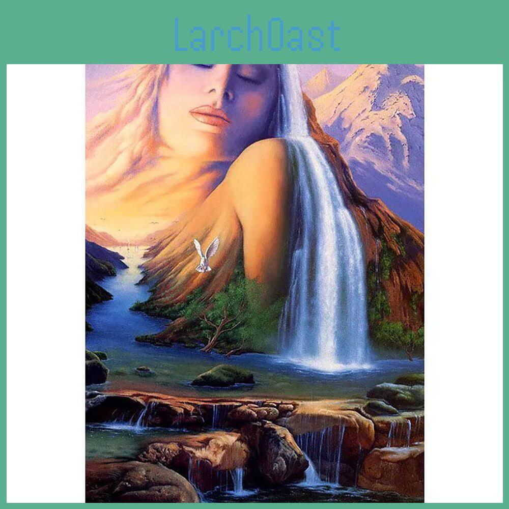 Painting Diamond Beauty 5d Diy Mountain Embroidery Cross Stitch Rhinestone Mosaic Home Decor