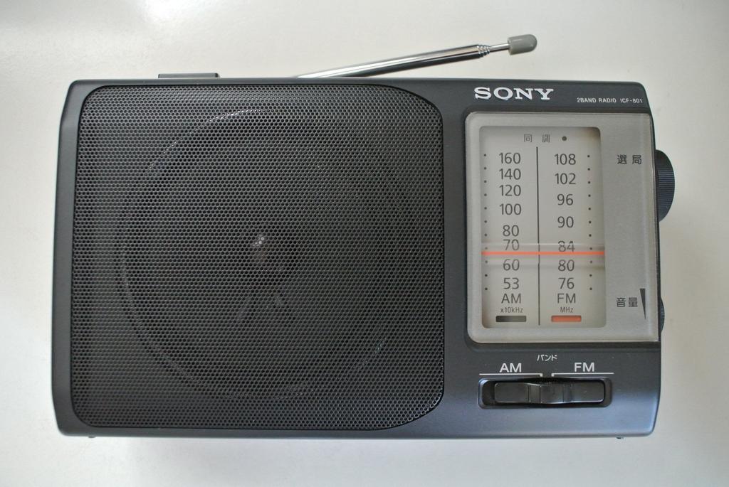 SONY Portable Radio FM/AM ICF-801