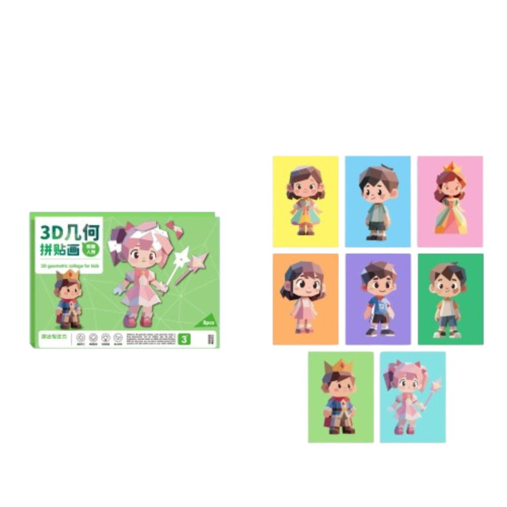 

Набір матеріалів для аплікації своїми руками Навчальні іграшки Книжка-наклейок Тварини Малюки Child characters