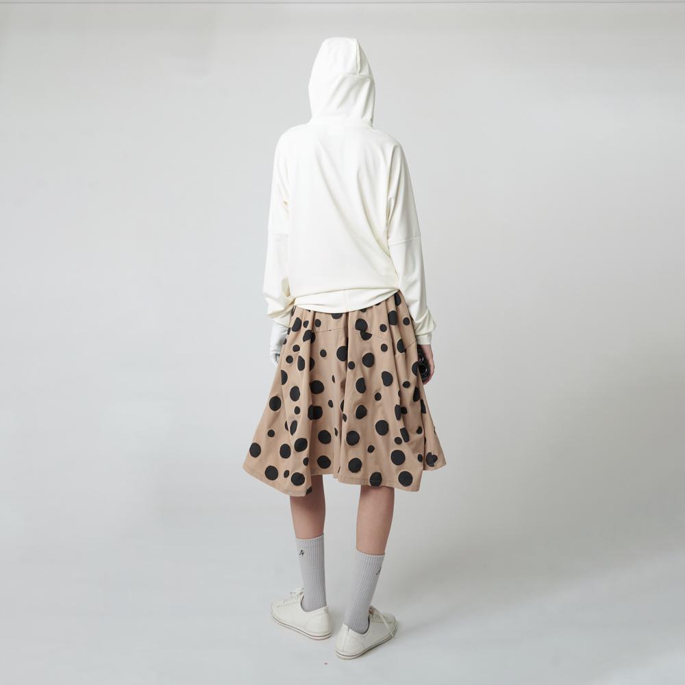 Aw51Hl03 Light Pullover Hoodie_Cream