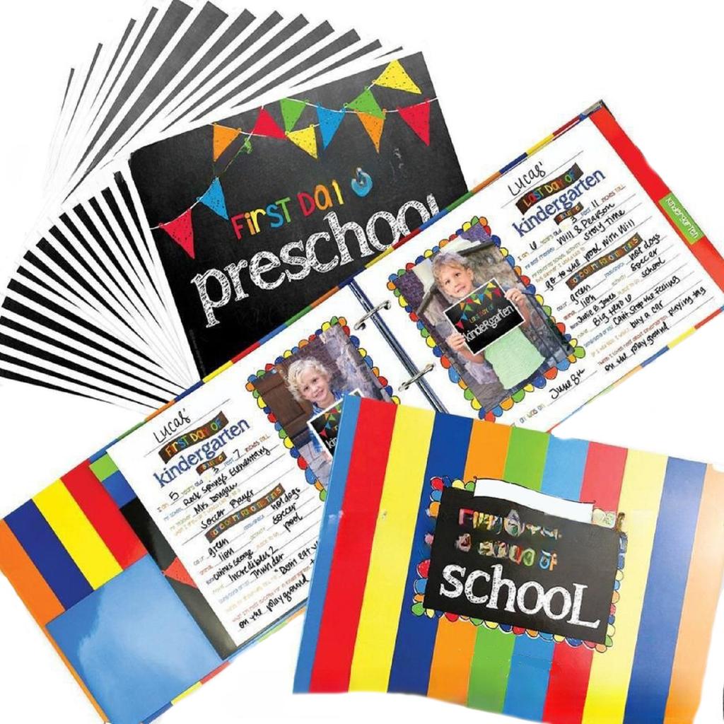 Dot And Stripe Time Memory Book School Souvenir Set