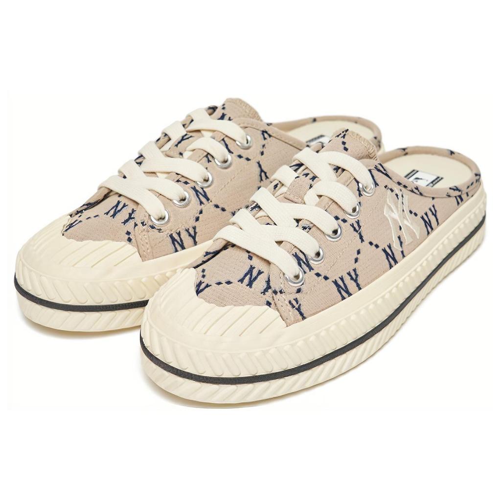 MLB Playball Mule Skateboard Shoes Unisex Low Top Lotus Gray 3AMUMDA2N-50BGS
