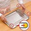 Wahei Freiz Stainless Steel Kitchen Storage Drainer Basket SUI Meister Foldable Large Made In Japan SUI-717