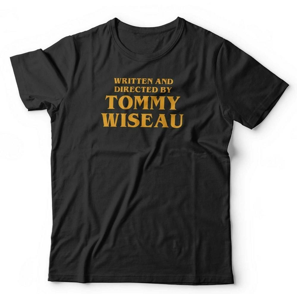 

Tommy Wiseau Tshirt Written And Directed By Unisex and Kids - Funny, Movies M