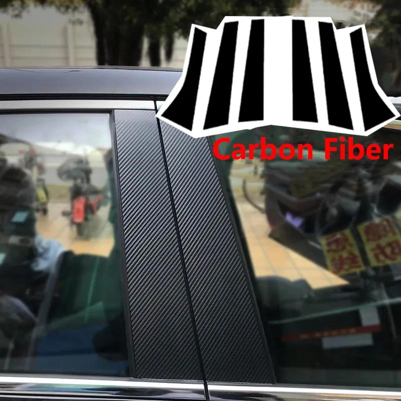 B C Glossy Window Trim Covers Black Film Accessories Cars Pillar Posts Stickers For Honda ZR-V ZRV ZR V RZ HRV US 2024 2025