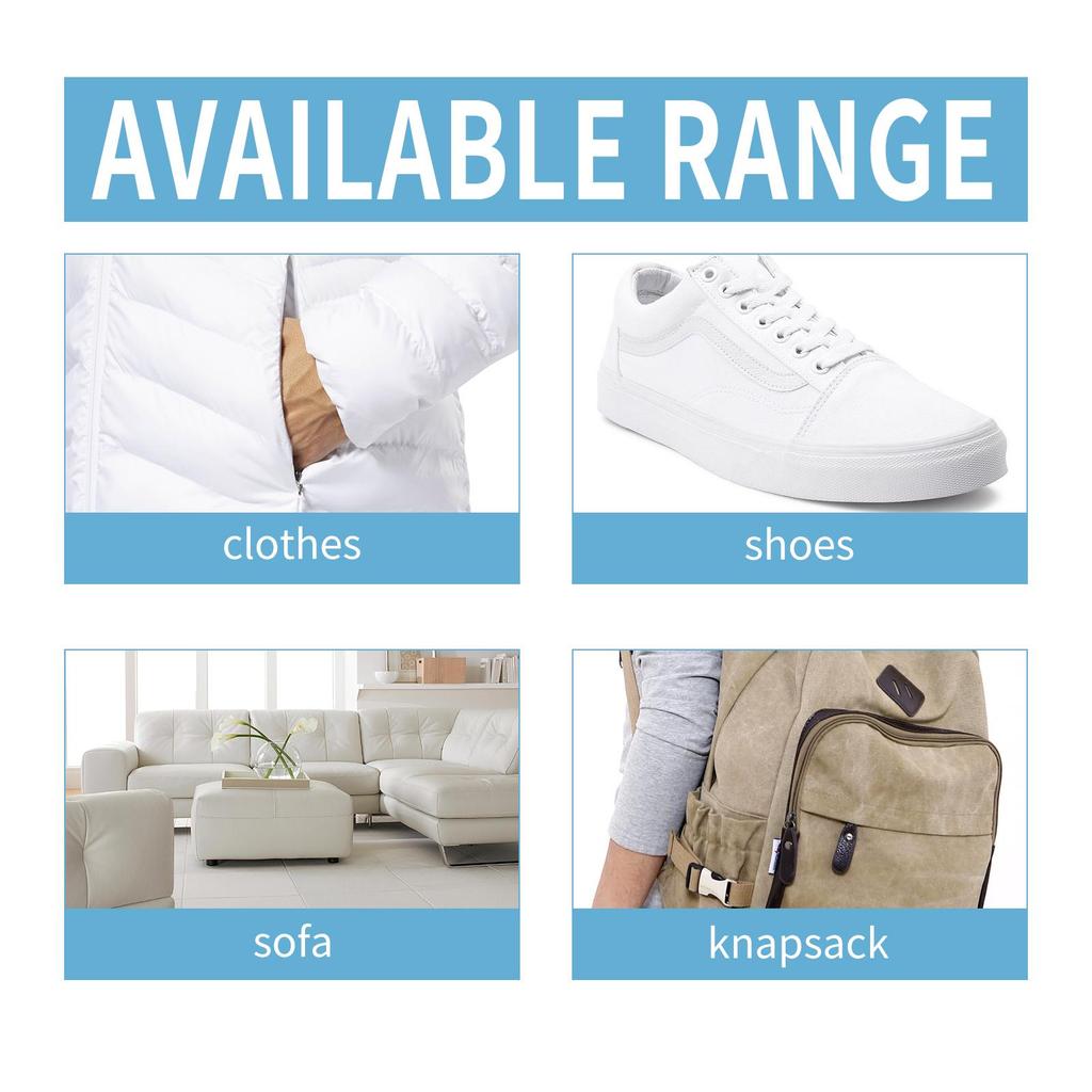 Jaysuing Foam Cleaner-Waterless White Laundry Detergent for Oil and Dirt, Suitable for Down Jackets Dry Cleaning