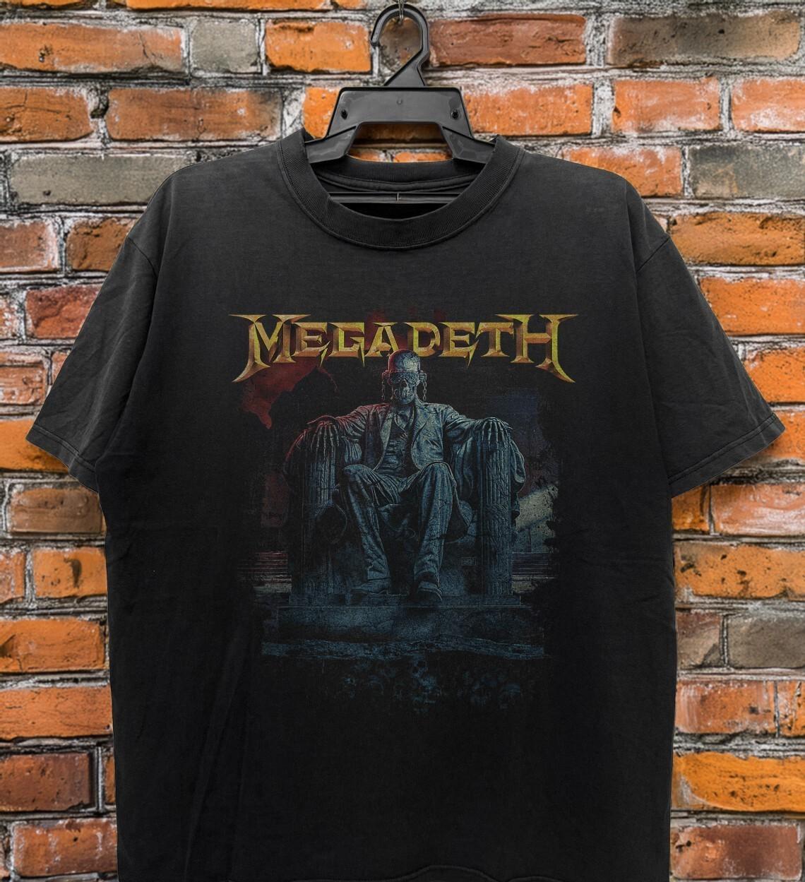 Megadeth Vic Lincoln Basic Unisex T-Shirt Size S-5XL XL