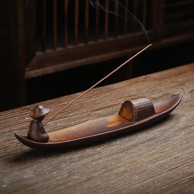 Ceramic Horizontal Incense Burner, Incense Stick, Creative, Fishing, Fishing, Aloe Incense Stick, Incense Burner Wholesale