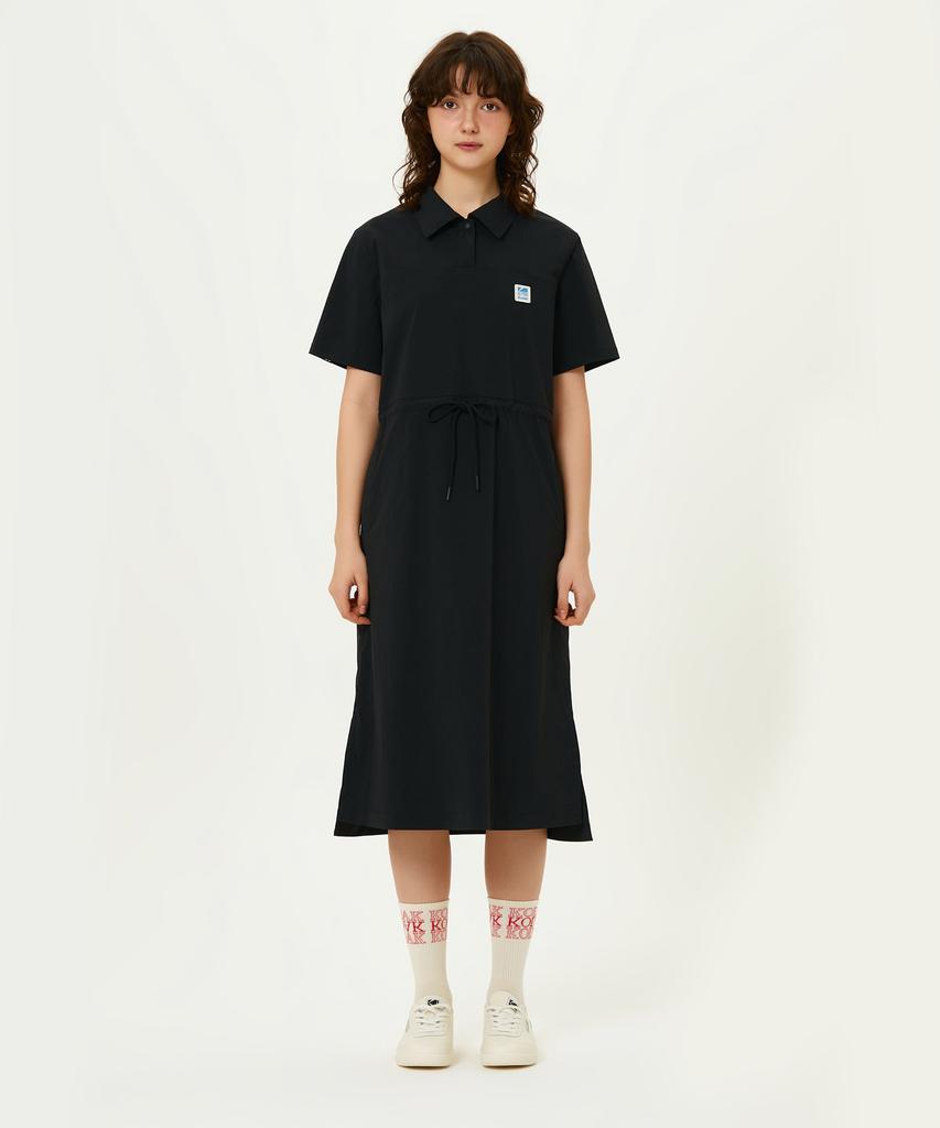 Kodak Breeze Collar Dress Black