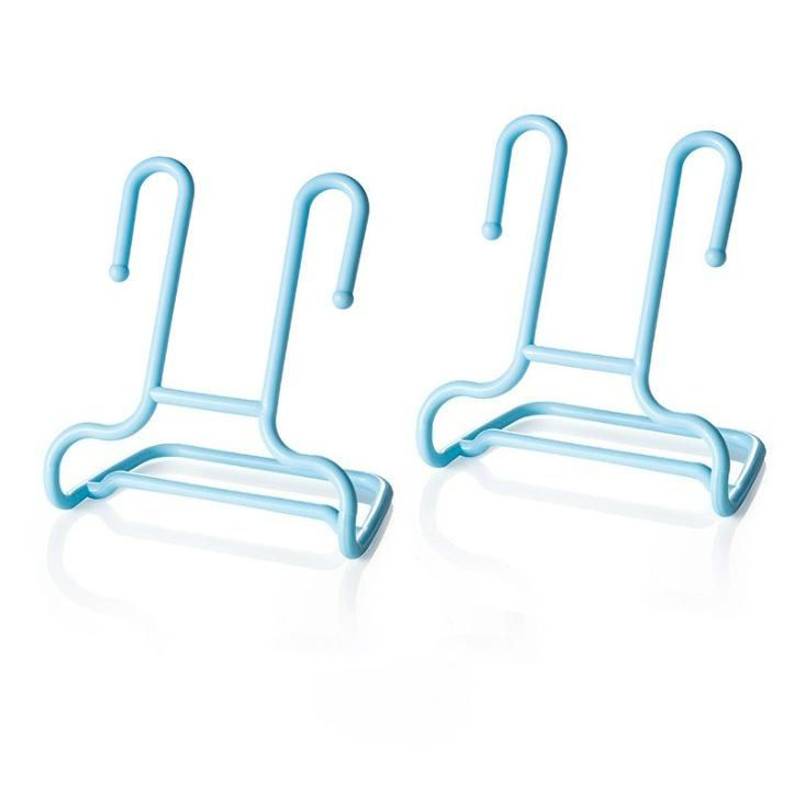 2pcs Space-Saving Shoe Organizer - Versatile, Portable Storage Rack for Sports & Casual Shoes, Durable Plastic
