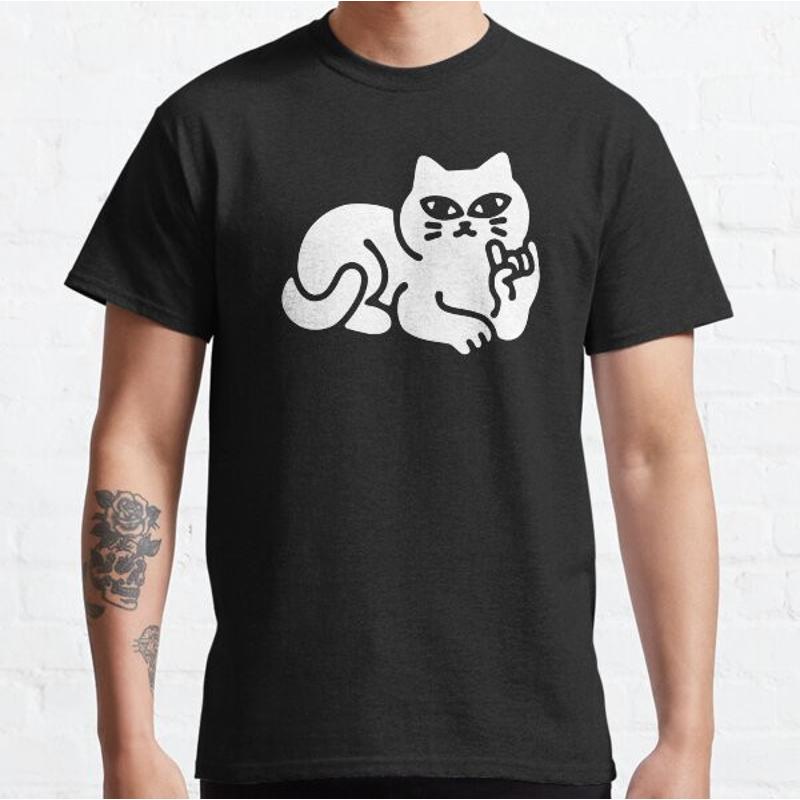 T-shirt classique METAL CAT S