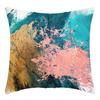 New Artistic Abstract Gouache Printed Letter Print Pillow Case Home Sofa Cushion Cover