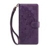 Huawei Nova 12 SE Embossed Mandala Leather Flip Case with Card Holder