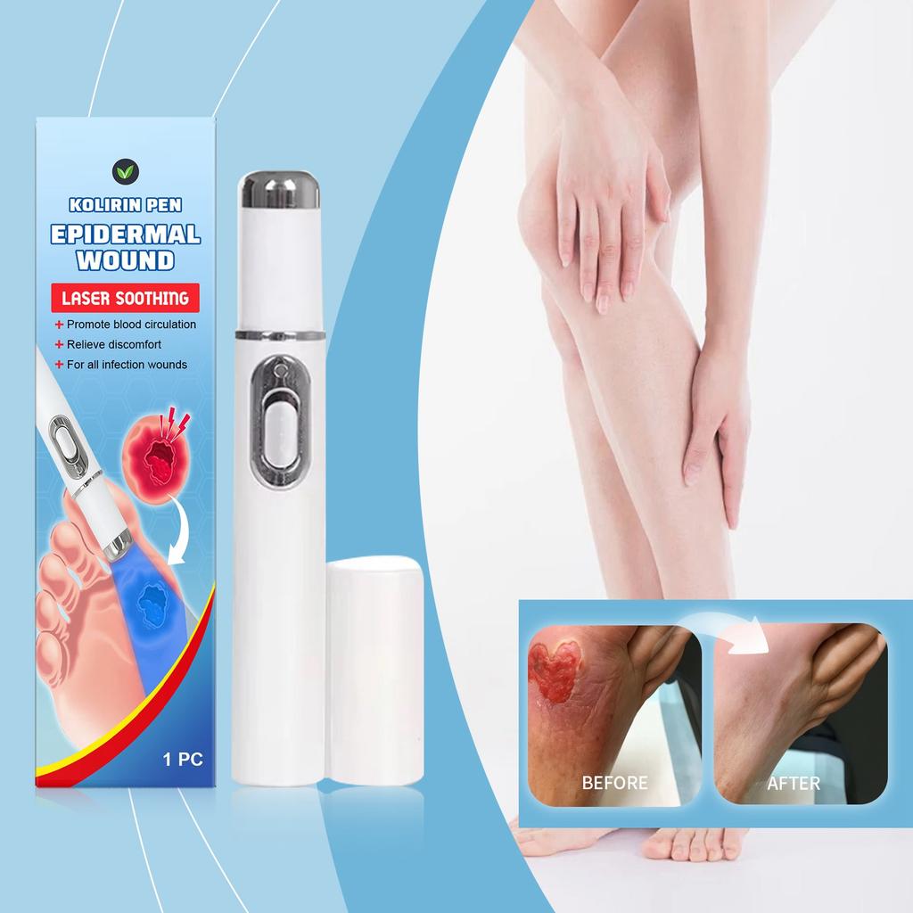 The Pen Promotes Blood Circulation And Assists In Epidermal . It Is Designed For Portable Home Use.