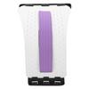Back Massage Stretcher Pain Relief Lumbar Spine Stretcher Relaxation Posture CorrectorWhite Purple