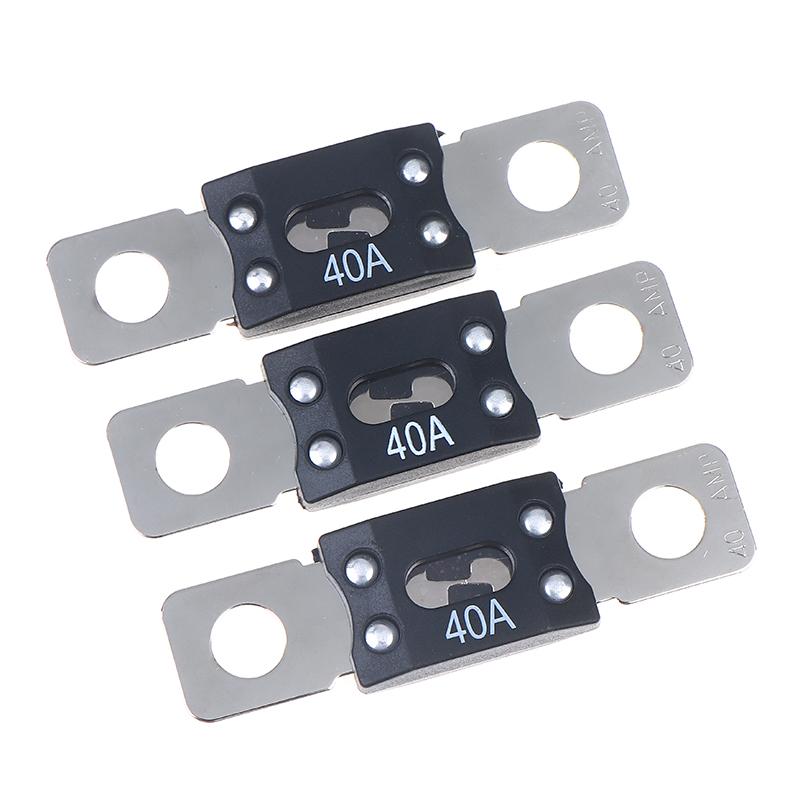 1/3 Stück Anm Mega Schraub-Sicherung 30A 40A 50A 60A 80A 100A 150A 200A 250A 300A Klingen-Sicherung für Auto Boot Audio Zubehör