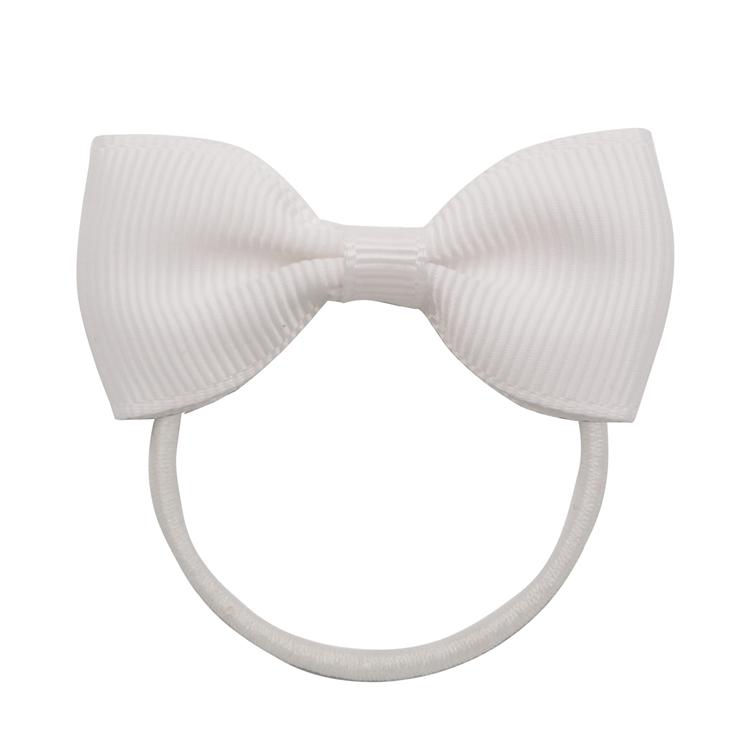 Elastic Hair Rope Ribbon with Bow for Kids Stretch Hair Tie & Ponytail Hair Cycle Baby Bow Hairbands for Toddlers & Girls